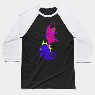 Fey Dragon Cartoon Baseball T-Shirt